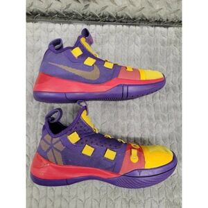 Mens Nike ID Kobe A.D. Exodus Lakers Purple/Yellow/Red Basketball‎ Shoes US 7